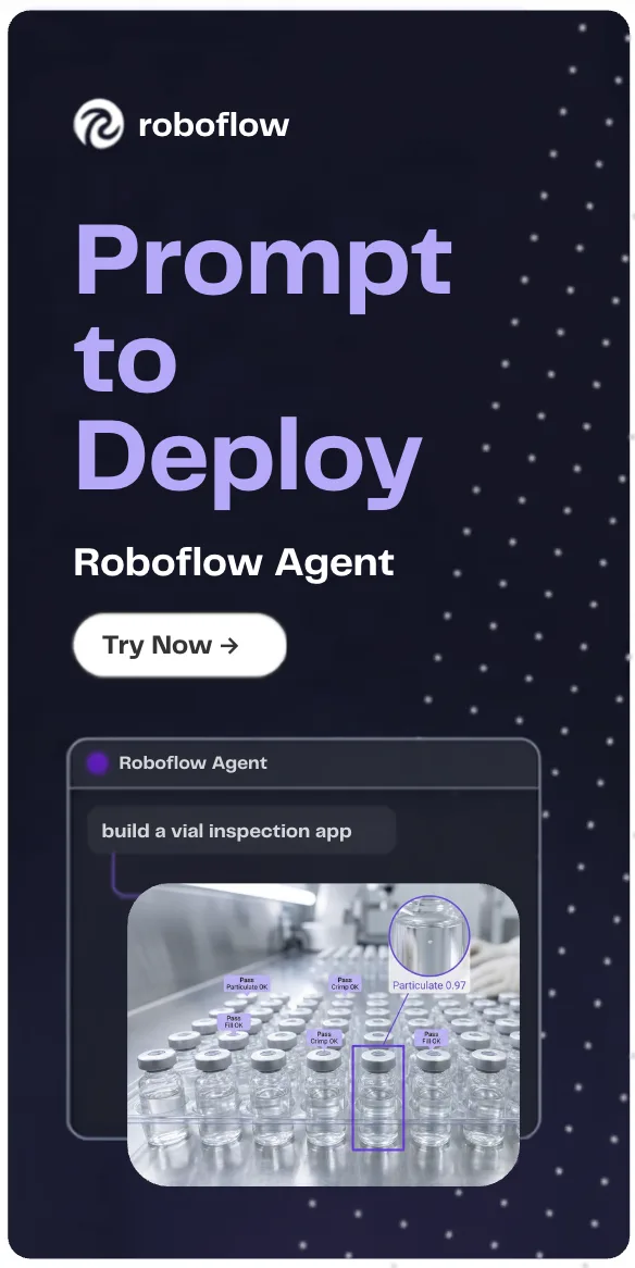 Roboflow Agent — Prompt to Deploy