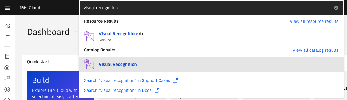 IBM Visual Recognition