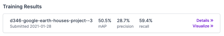 Roboflow Train results