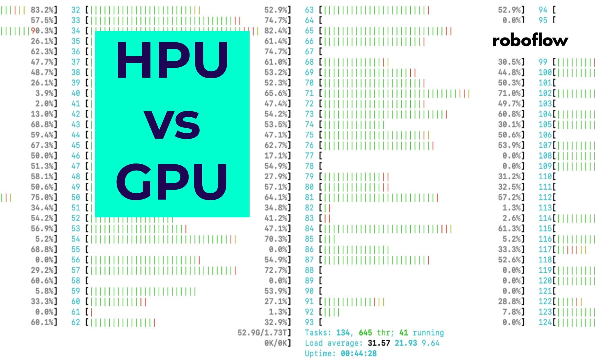 HPU vs GPU Benchmarking the Frontier of AI Hardware