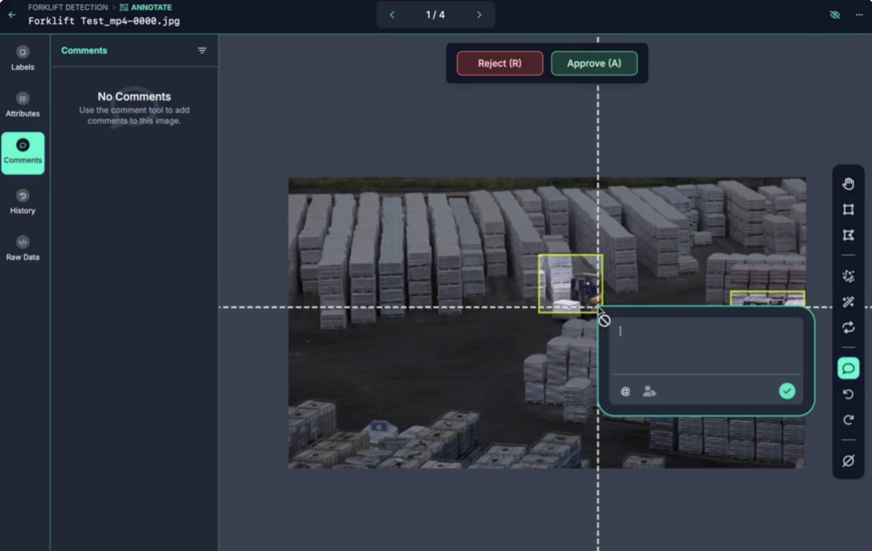 Annotate an image with bounding boxes