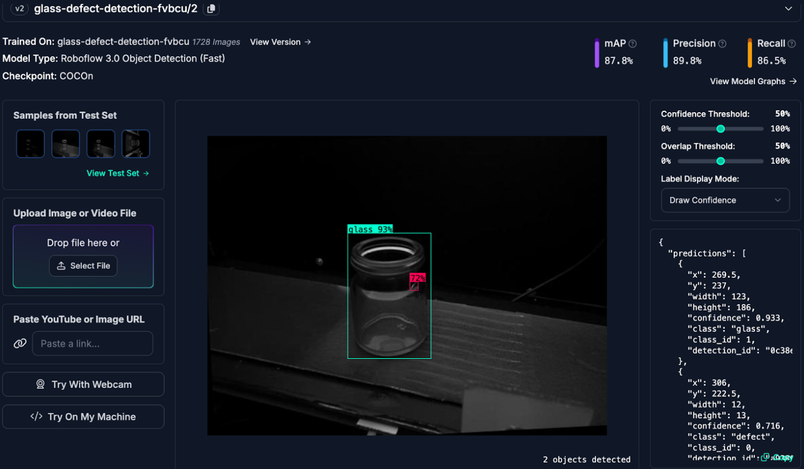 defect detection with computer vision