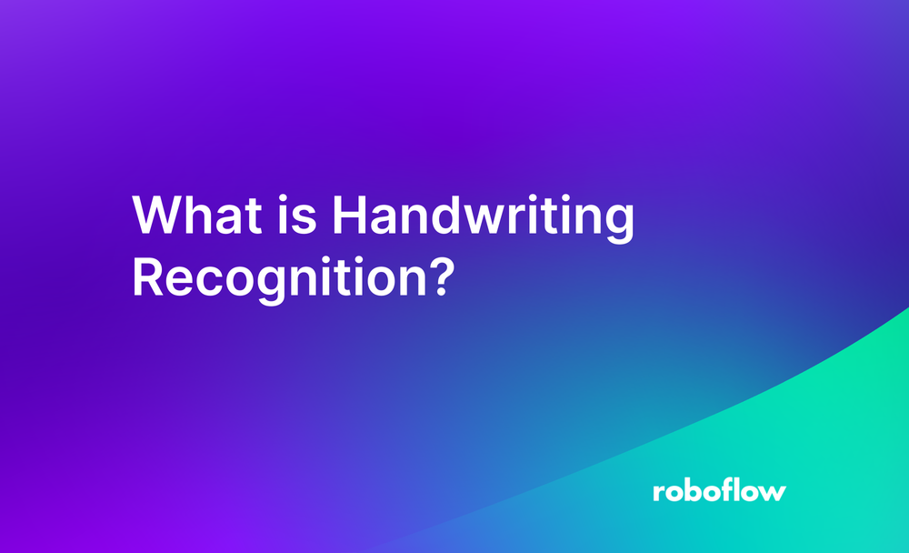 What Is Handwriting Recognition?