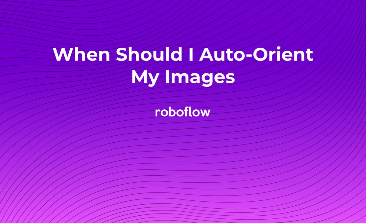 When Should I Auto-Orient My Images?