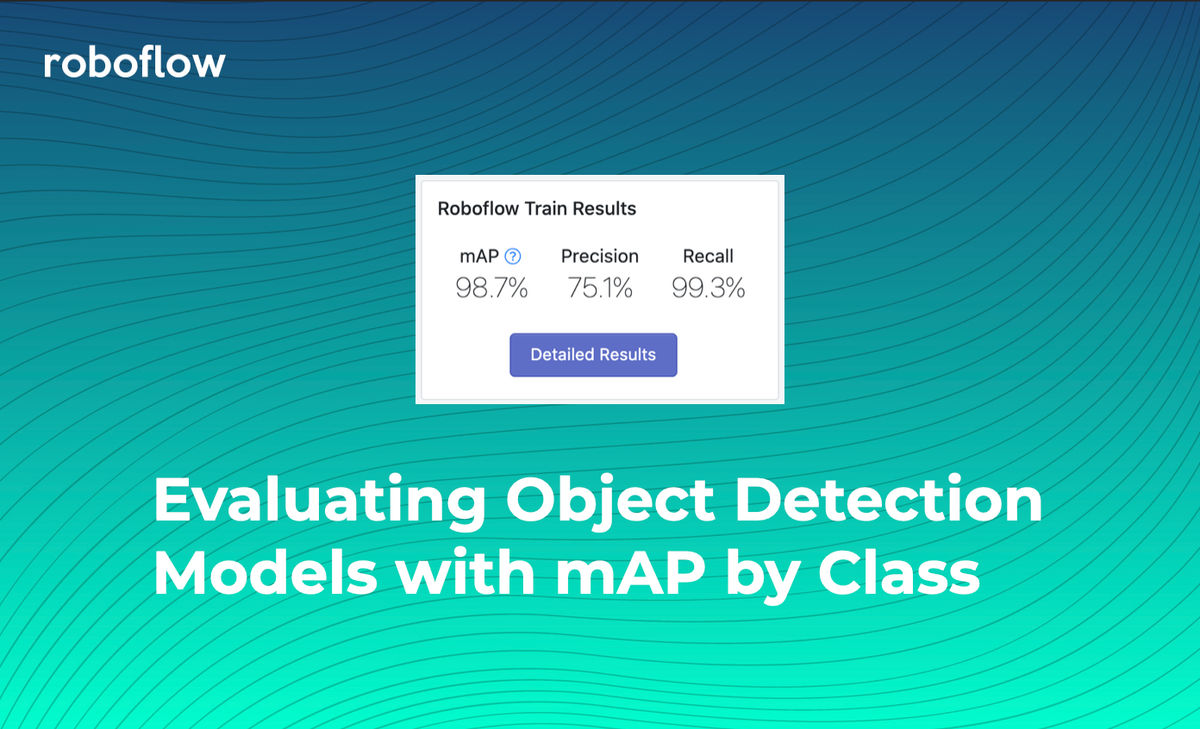 Evaluating Object Detection Models with mAP by Class