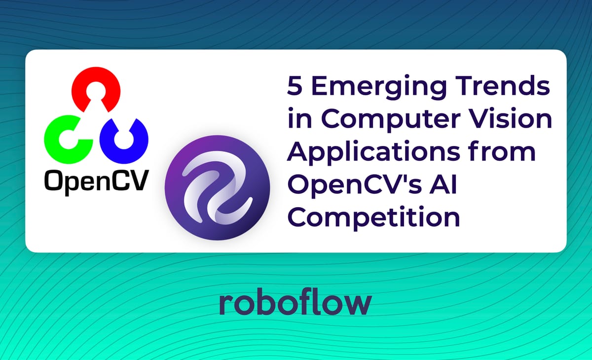 5 Emerging Trends in Computer Vision Applications from OpenCV's AI Competition