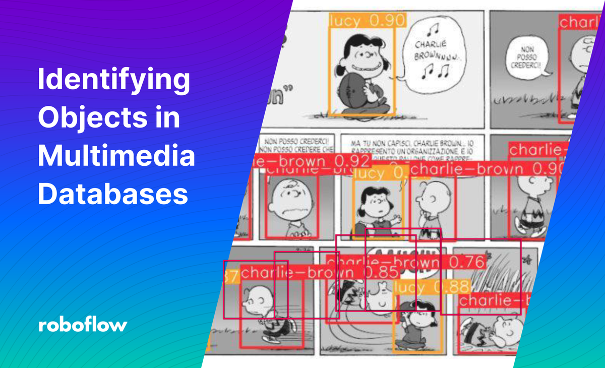 Identifying Objects in Multimedia Databases with Computer Vision