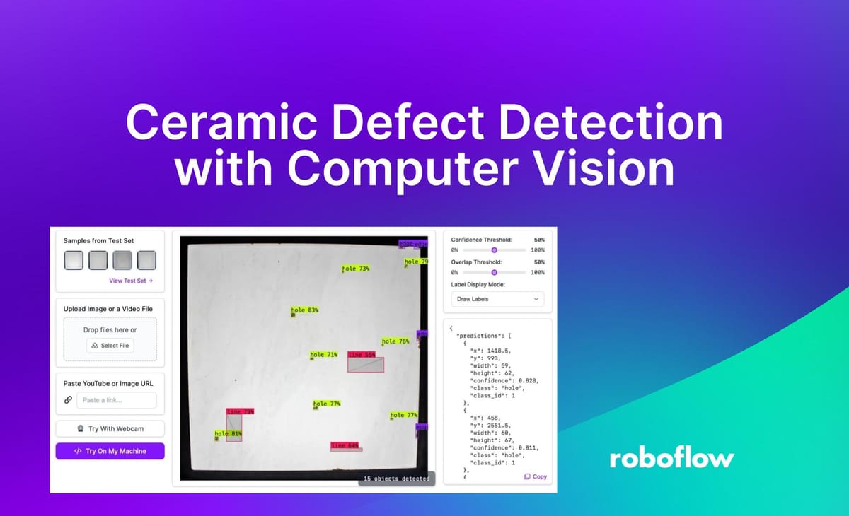 Ceramic Defect Detection with Computer Vision