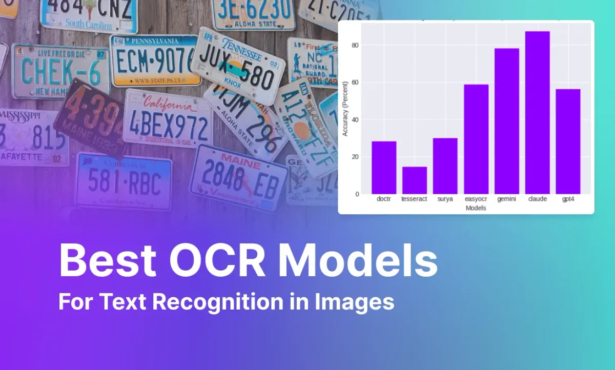 Best OCR Models for Text Recognition in Images