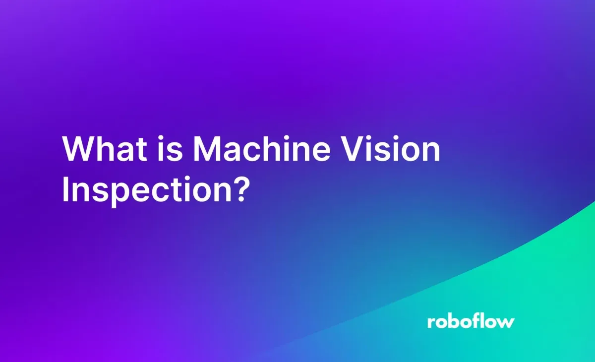 What is Machine Vision Inspection?