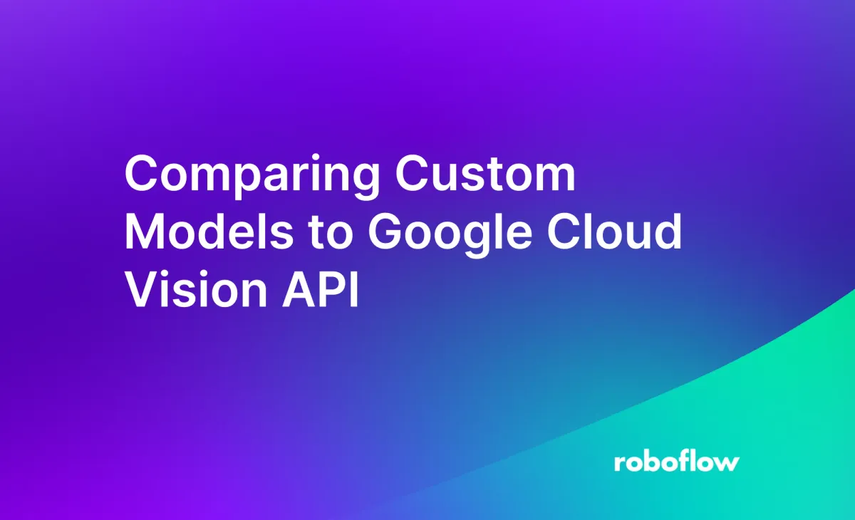 Comparing Custom Models to Google Cloud Vision API