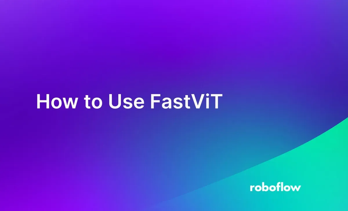 How to Use FastViT