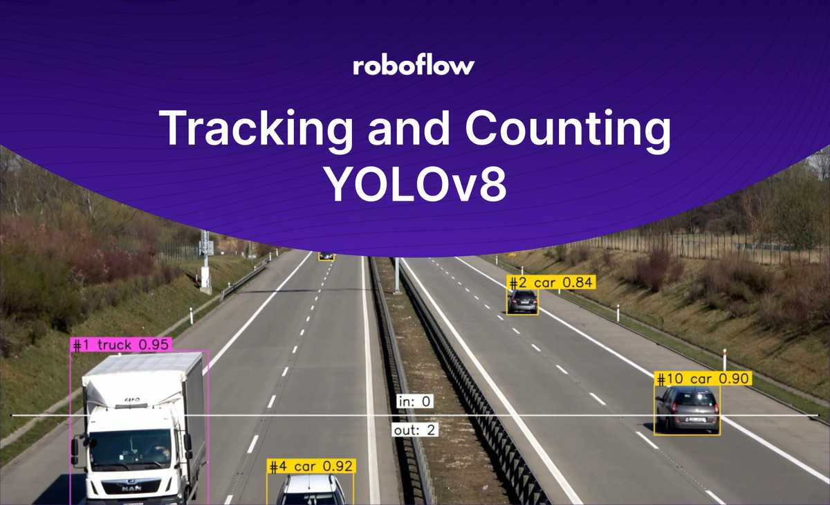 Track and Count Objects Using YOLOv8