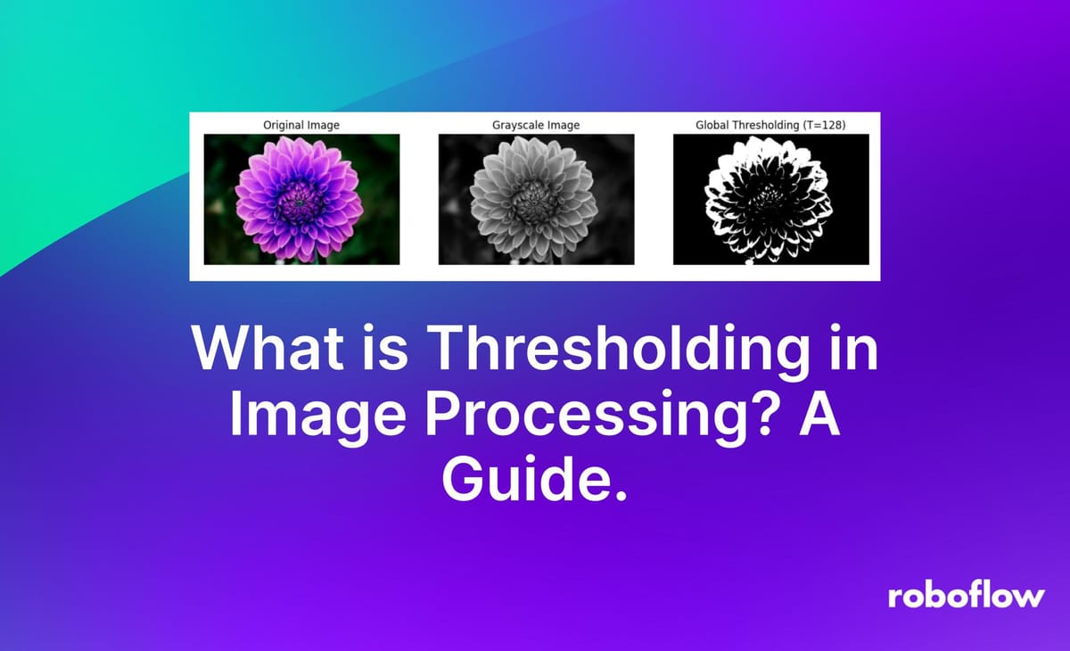 What is Thresholding in Image Processing? A Guide.