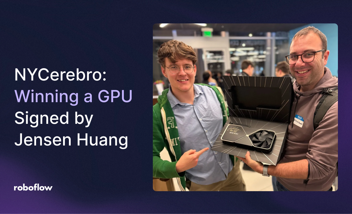 NYCerebro: Winning a GPU Signed by Jensen Huang