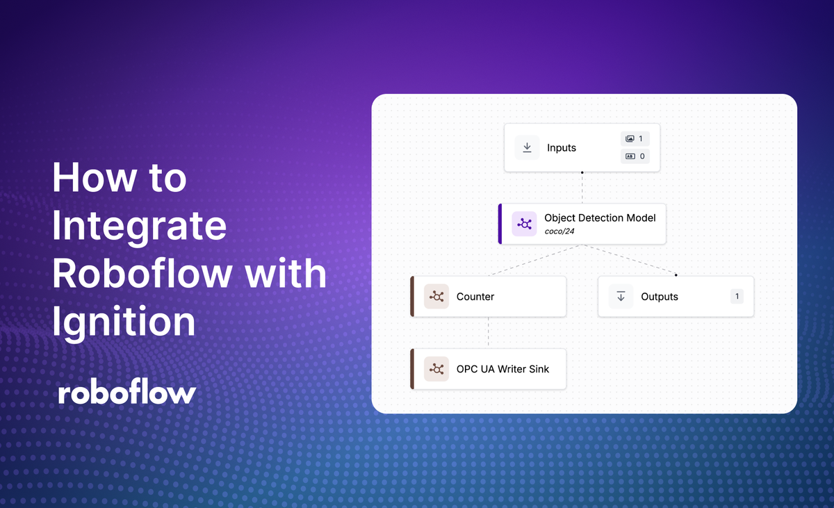 How to Integrate Roboflow with Ignition with OPC UA