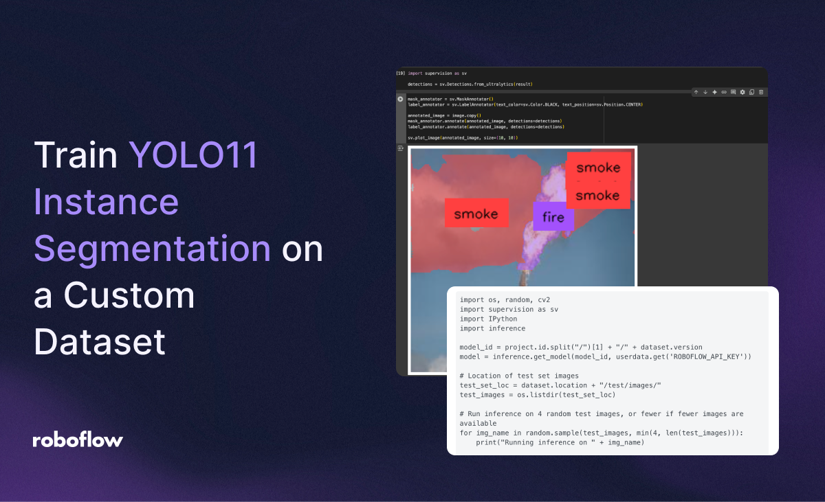 How to Train YOLO11 Instance Segmentation on a Custom Dataset
