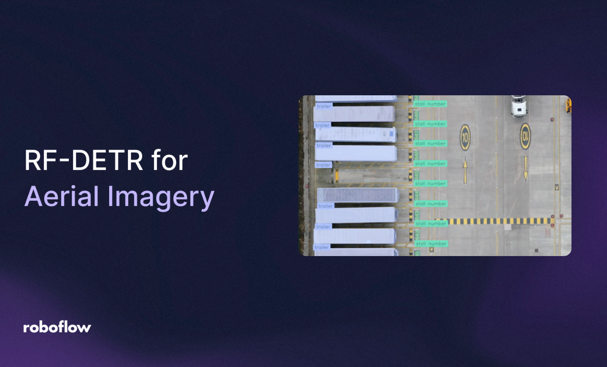 AI for Aerial Imagery: RF-DETR delivers best in class speed