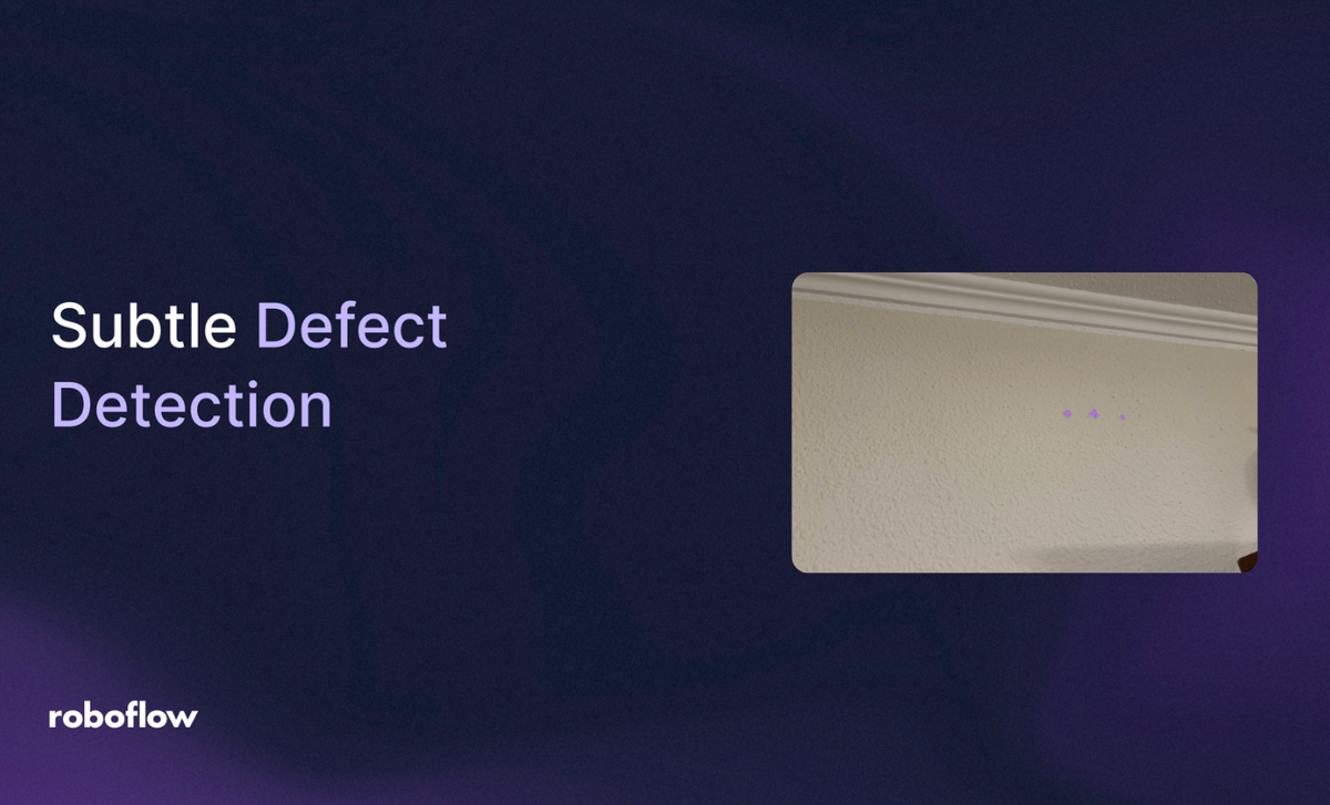 How do I detect very small or subtle defects that are hard to see?