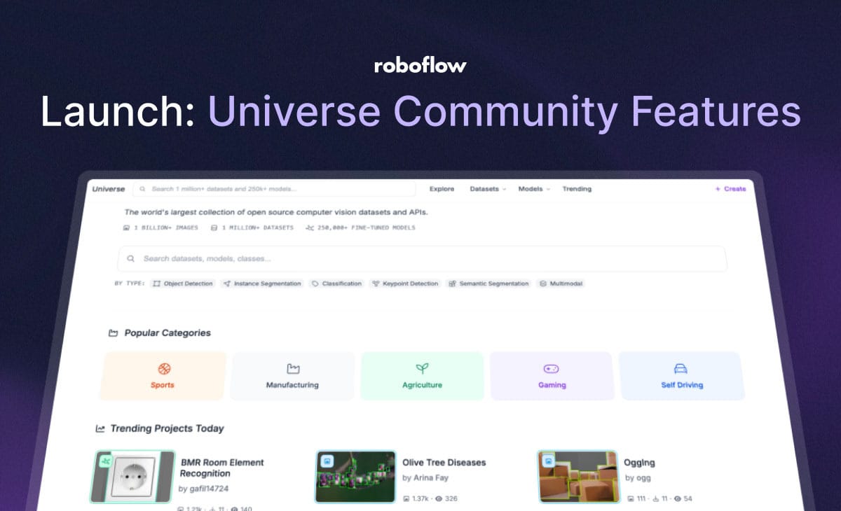 Launch: Universe Community Features