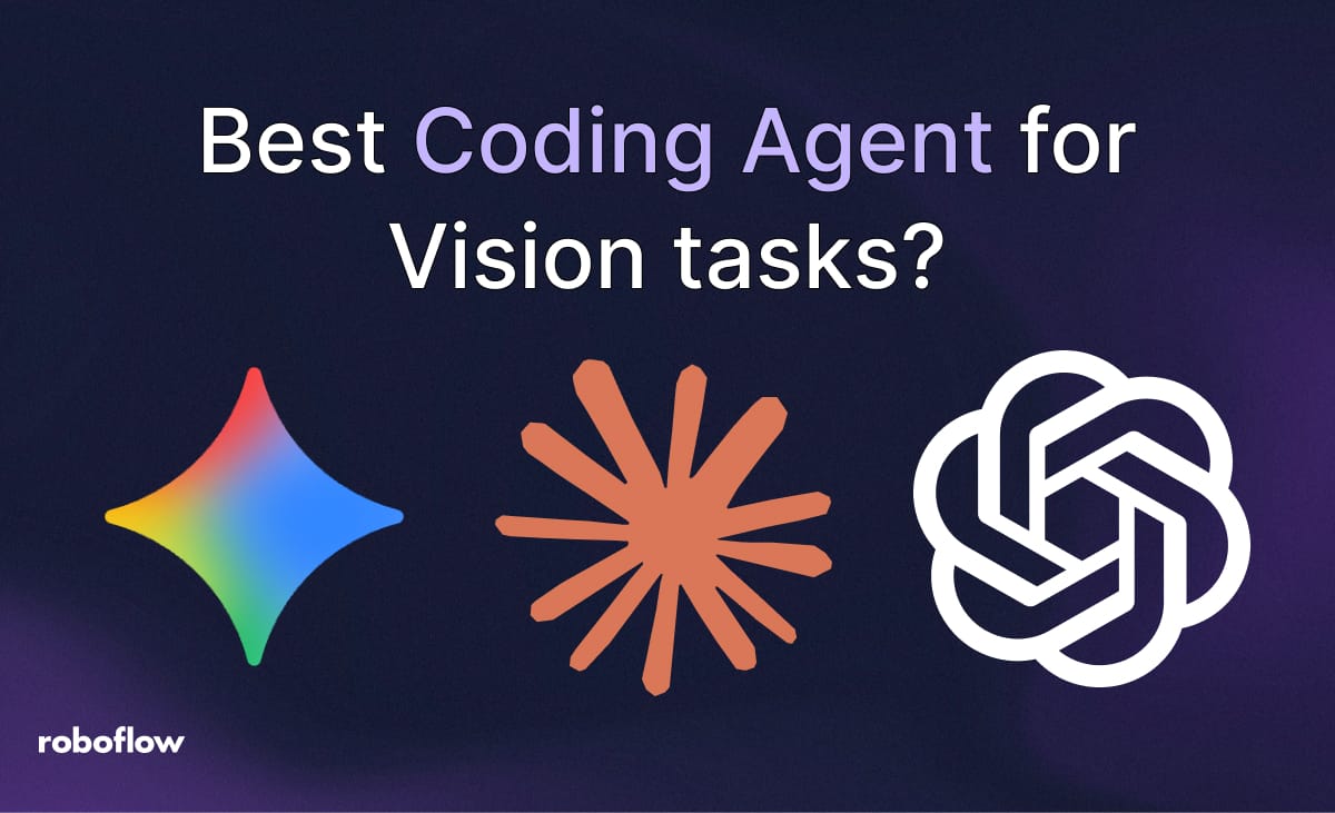 Which is the Best Coding Agent for Vision tasks?