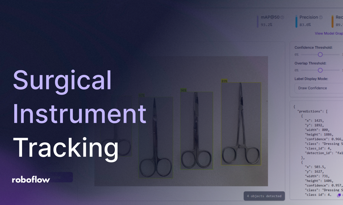 Automate Surgical Instrument Tracking with Roboflo