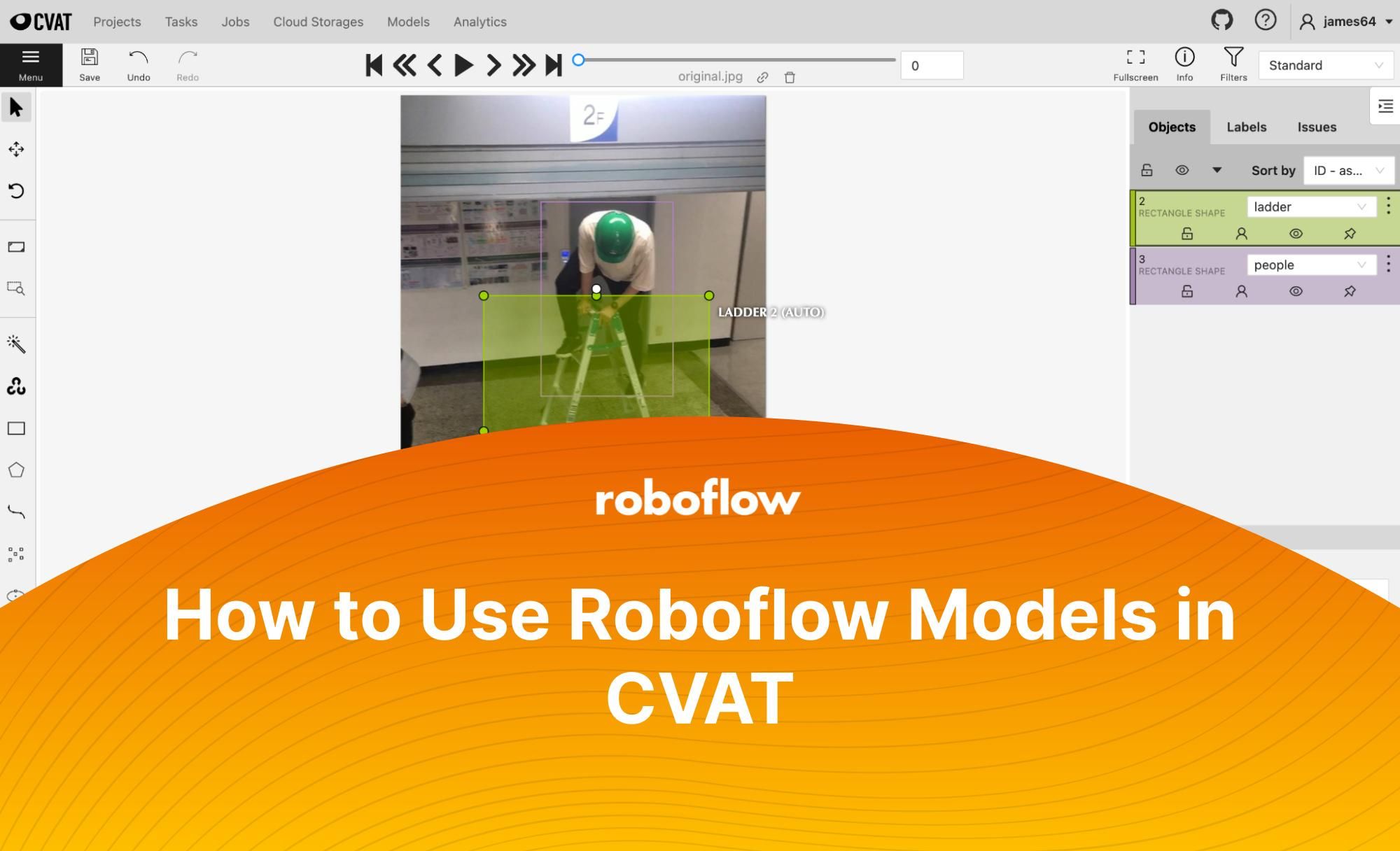 How To Use Roboflow Models In CVAT