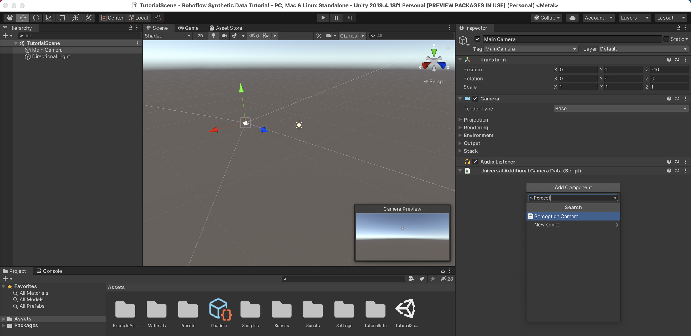 Using Unity Perception to train an object detection model with ...