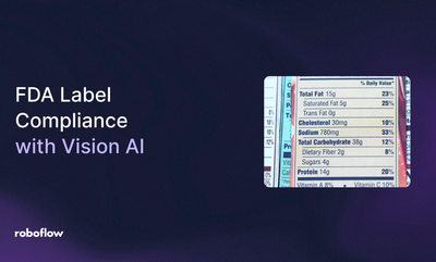 FDA Label Compliance and automation with computer vision