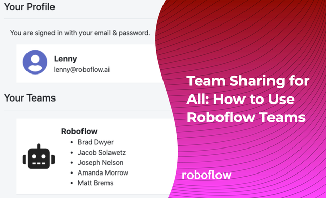 Teams for All: Create Free Teams on Roboflow