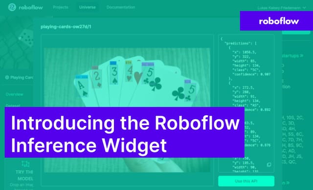 Introducing the Roboflow Inference Widget