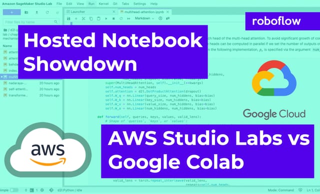 SageMaker Studio Lab vs Google Colab