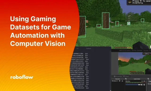 Using Gaming Datasets for Game Automation with Computer Vision