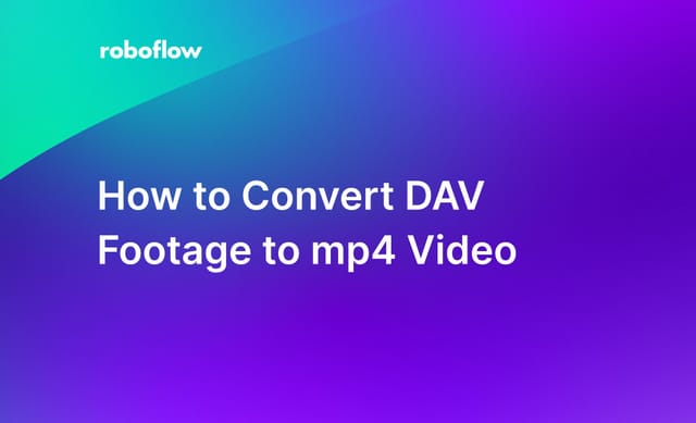 How to Convert DAV Footage to mp4 Video