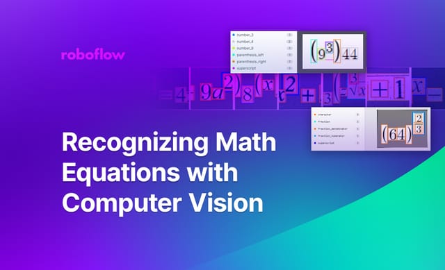 Recognizing Math Equations with Computer Vision