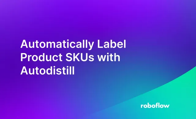 Automatically Label Product SKUs with Autodistill