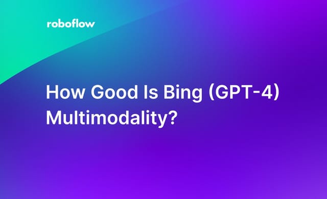 How Good Is Bing (GPT-4) Multimodality?