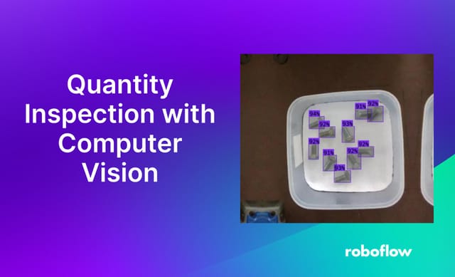 Implement Quantity Inspection with Computer Vision