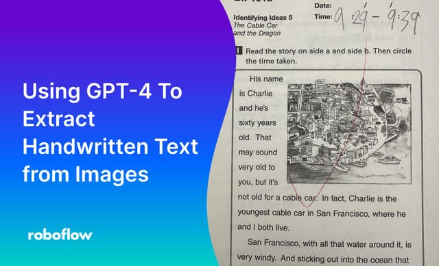 How to Use GPT-4 To Extract Handwritten Text from Images