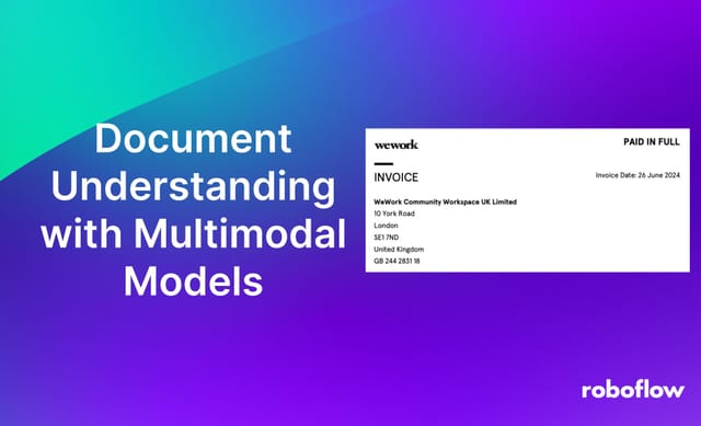 Document Understanding with Multimodal Models