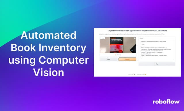 Automated Book Inventory using Computer Vision