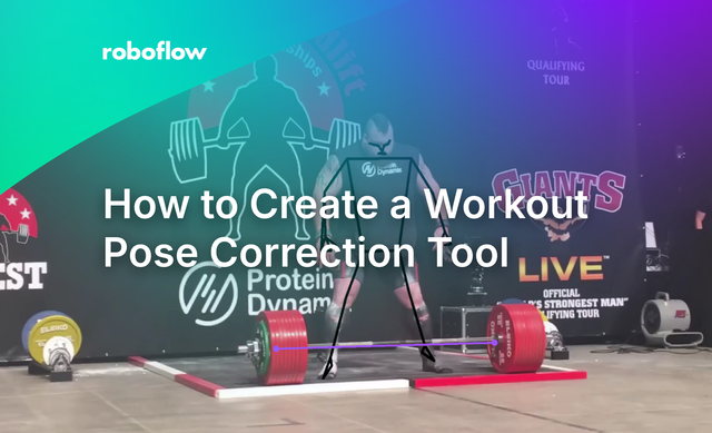 How to Create a Workout Pose Correction Tool