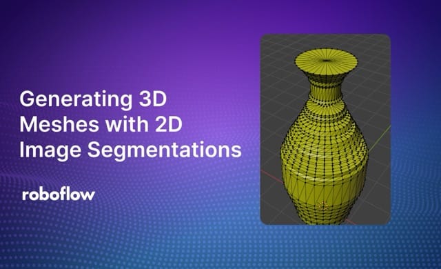 Generating 3D Meshes with 2D Image Segmentations