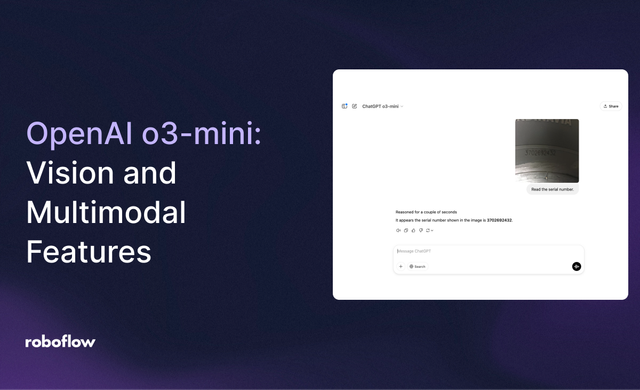 OpenAI o3-mini: Vision and Multimodal Features