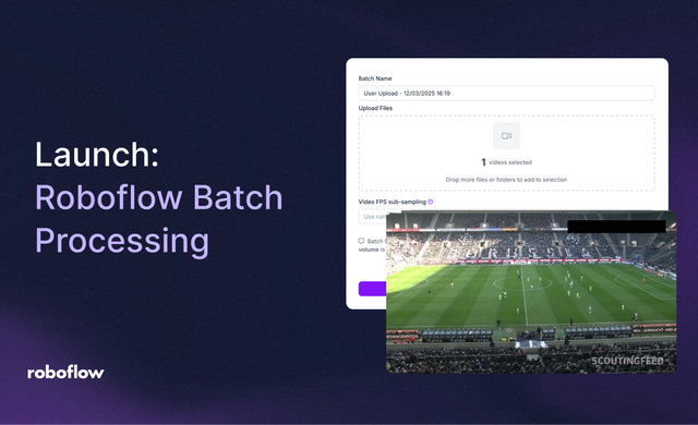 Launch: Roboflow Batch Processing