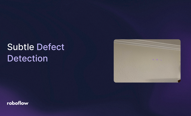 How do I detect very small or subtle defects that are hard to see?