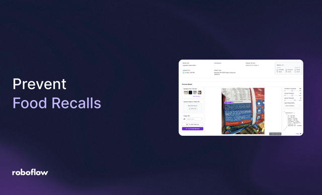 How to Prevent Food Recalls with Computer Vision